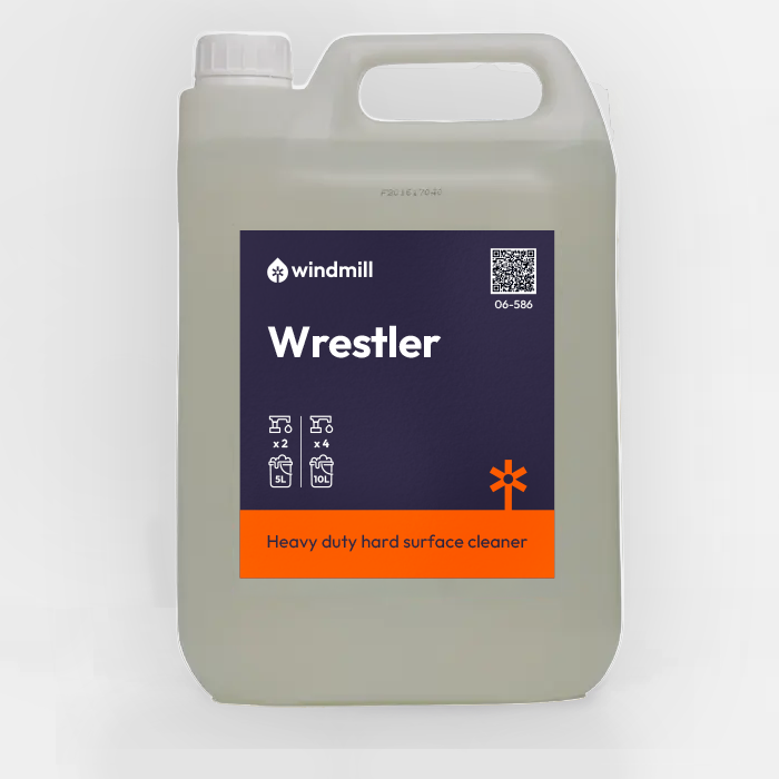 Windmill Wrestler - Heavy Duty Hard Surface Cleaner - 5L
